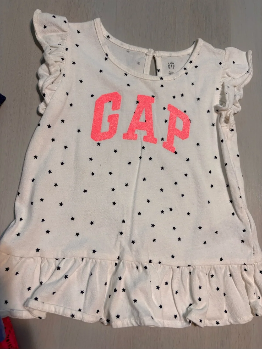 Kids Girls 3t Bundle Lot Set of 6 Tees Tank Tops